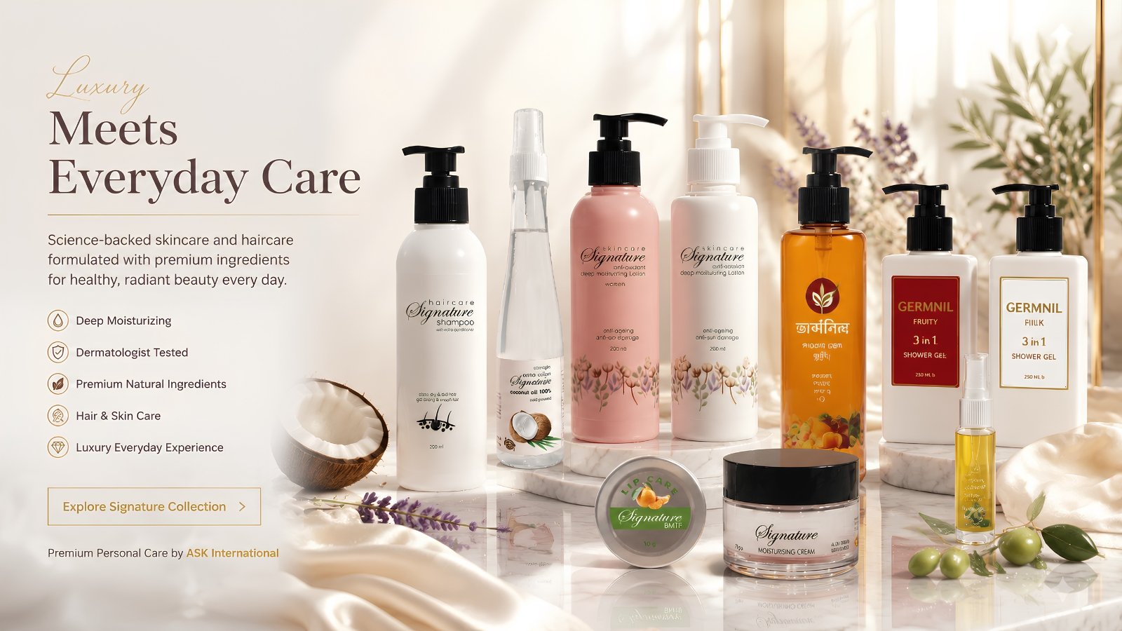 Luxury Meets Science: Signature Premium Body Care and Hair Care Guide