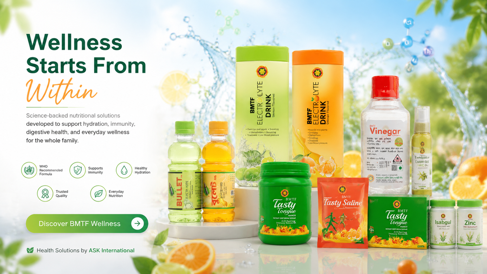 BMTF Nutritional Solutions for Your Family's Health
