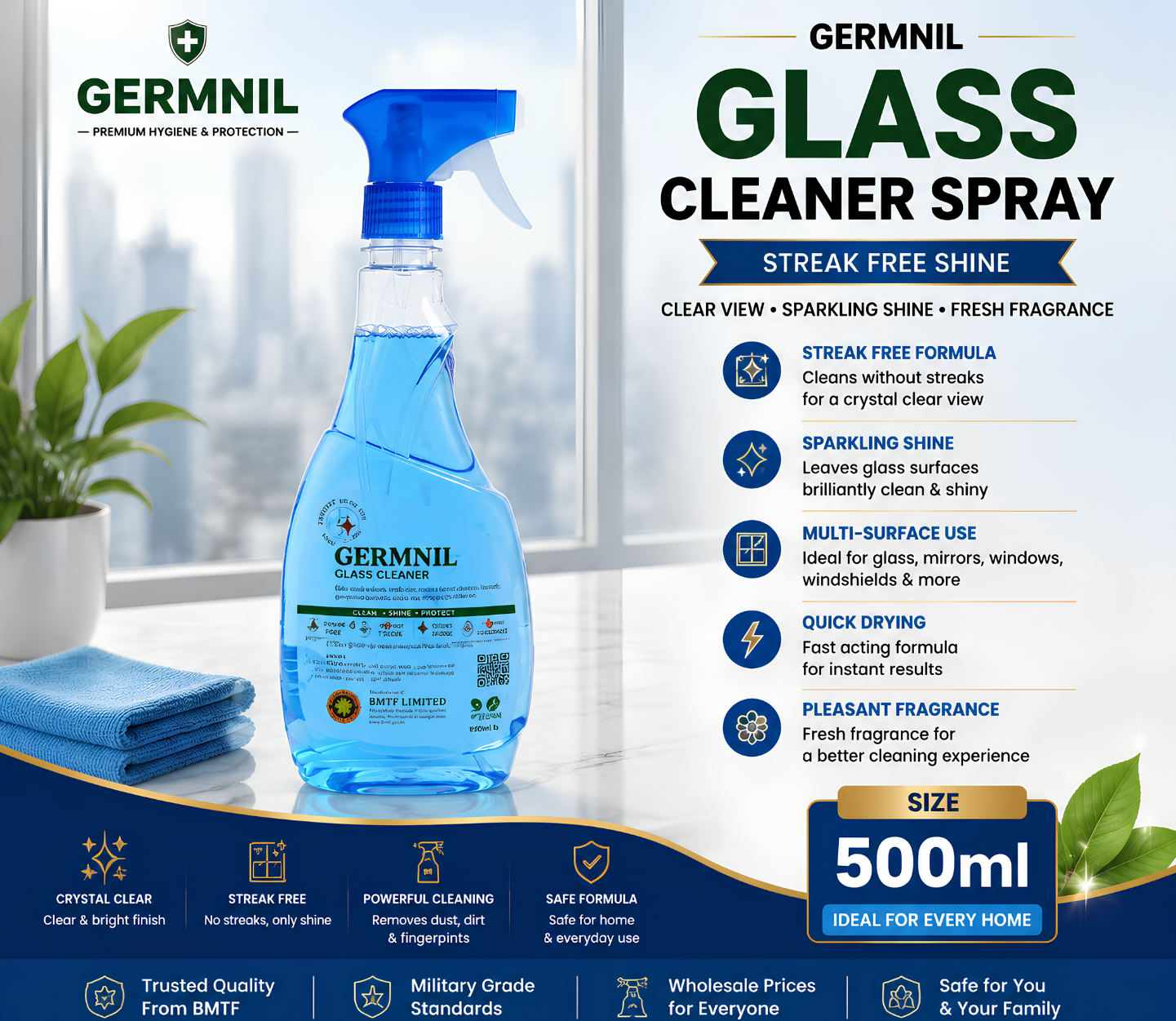 Germnil Glass Cleaner