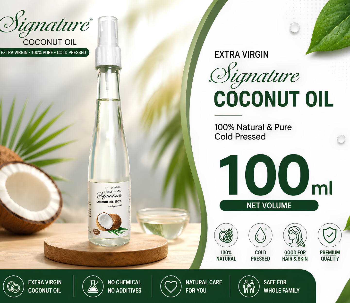 Signature Coconut Oil