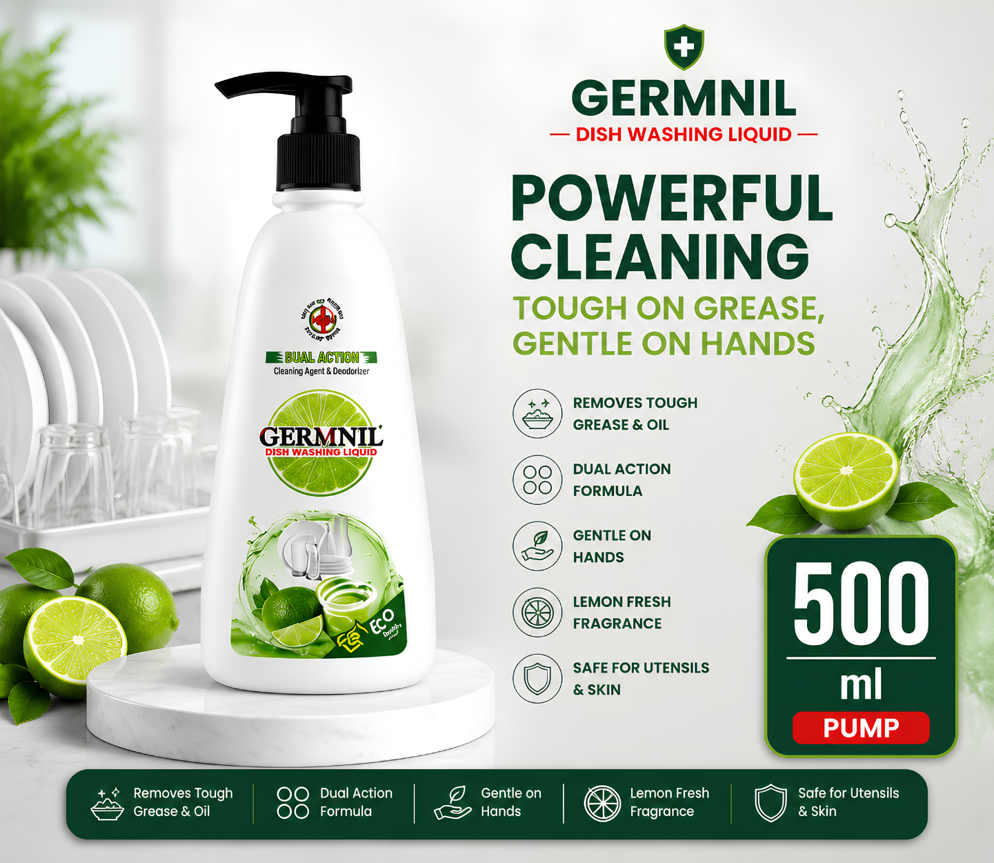 Germnil Dish Washing Liquid